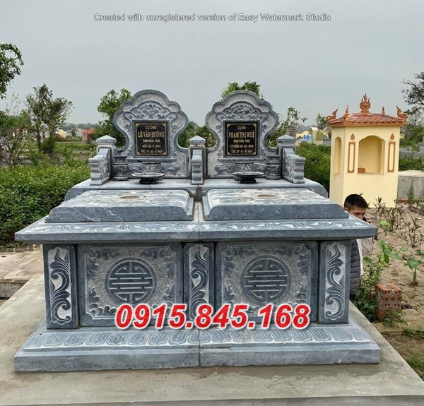Kích thước xây mộ đôi chuẩn phong thủy03