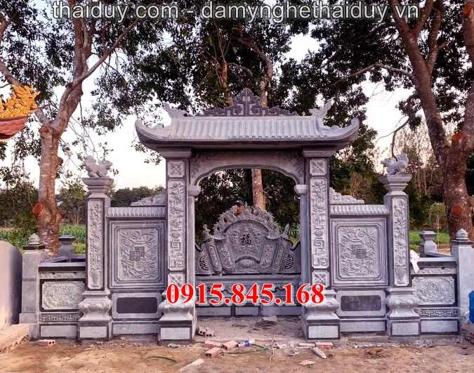 Mẫu cổng bằng đá đẹp 20253