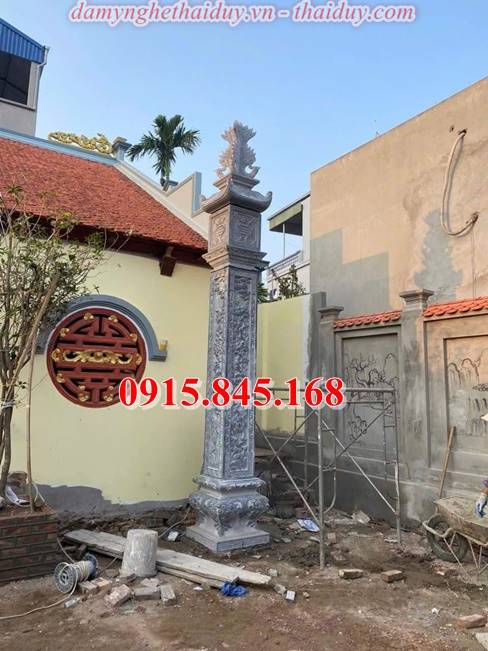 Mẫu cột đá đồng trụ đẹp 20252