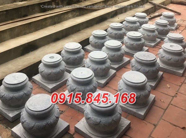 Mẫu đá kê chân cột đẹp 2025