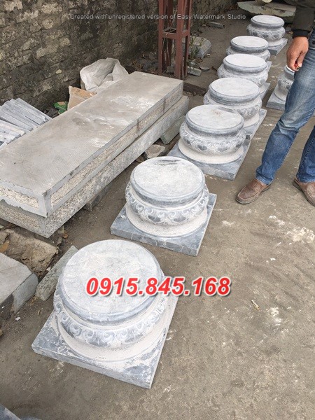 Mẫu đá kê chân cột đẹp 20252