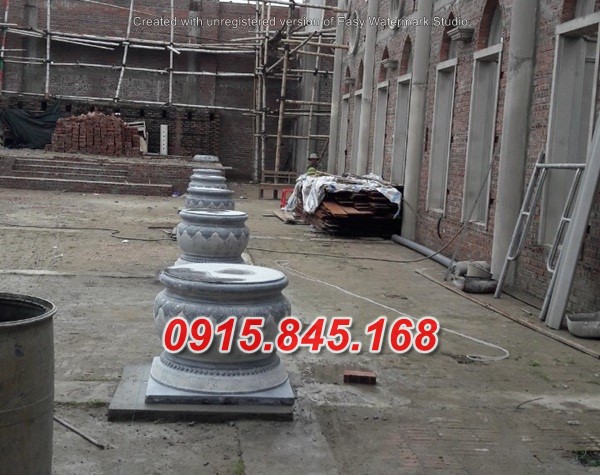 Mẫu đá kê chân cột đẹp 20253