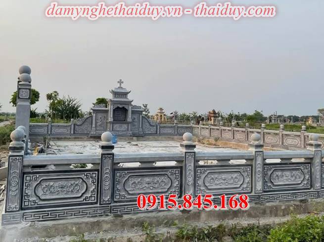 Mẫu lan can hàng rào đá đẹp 20252