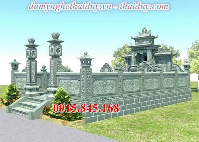 Mẫu lan can hàng rào đá đẹp 20253