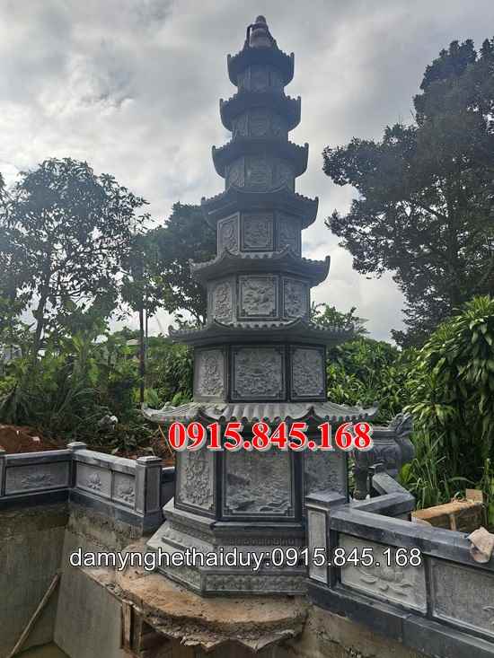 05 Mẫu mộ tháp đá để thờ tro cốt bán long an 24 watermarked 965235 32