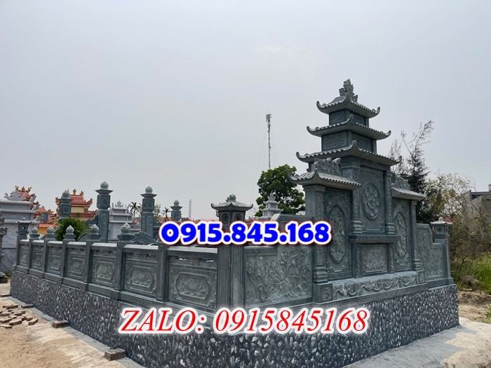 130 Mẫu mộ bằng đá đẹp bán trà vinh 8 watermarked goc sau cua khu lang mo 2048x1536 1