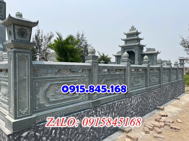 130 Mẫu mộ bằng đá đẹp bán trà vinh 9 watermarked hang rao da xanh reu dep 2048x1536 1
