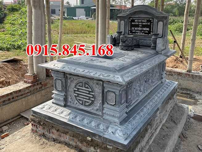 127 Mẫu mộ bằng đá xanh đẹp bán bình phước