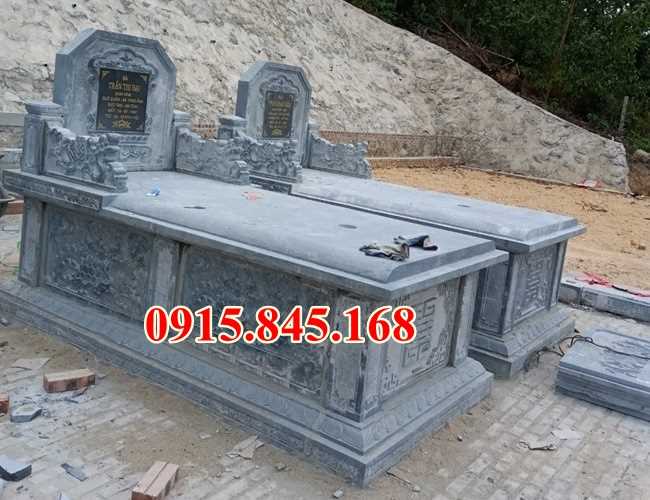 141 Mẫu mộ bằng đá xanh đẹp bán bình định