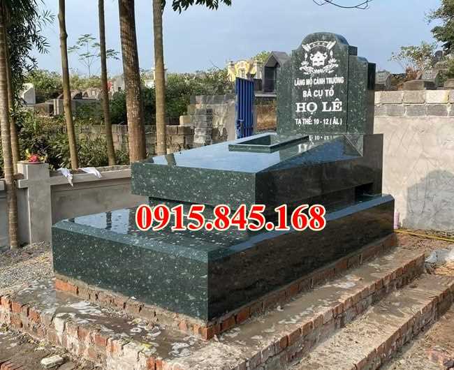 171 Mẫu mộ bằng đá xanh đẹp bán ninh bình
