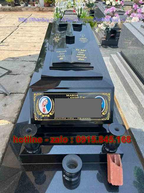 159 Mẫu mộ bằng đá đẹp bán phú thọ 6 watermarked mo da den an do nguyen khoi