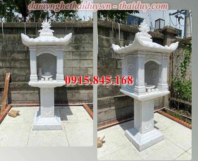 TQ47VP- Miếu thờ đá khối tuyên quang, vĩnh phúc 11 mieu tho ong thien da co mai che