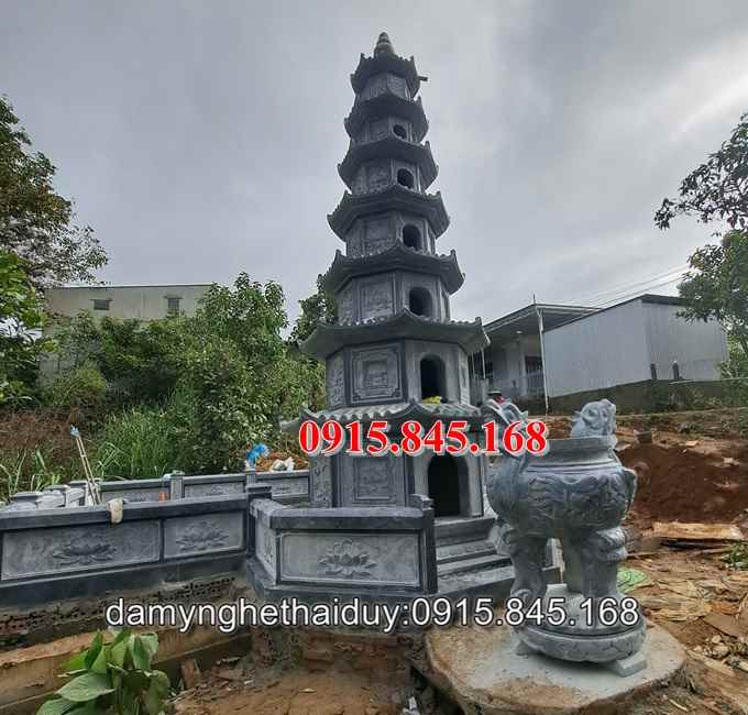 TGTHAP54- Làm mộ tháp bằng đá bán tiền giang 7 watermarked 965235 26