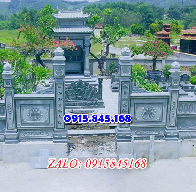Lăng57 mộ bằng đá bán long an 8 watermarked thi cong khu lang mo da tai ha hoa phu tho 9