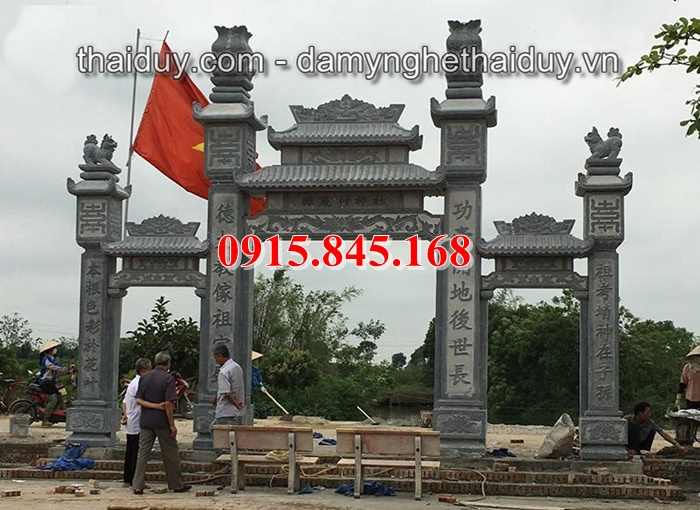 Mẫu cổng đá bán vĩnh long bến tre20252