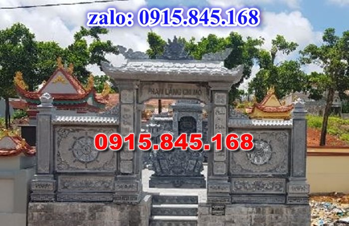 cot lang mo nghia trang nha mo da xanh ban hai duong