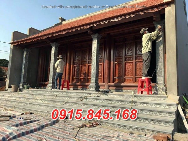 57Cột đá bán sài gòn/đồng trụ hiên hè nhà thờ 7 watermarked Cot dong tru da LMD 18