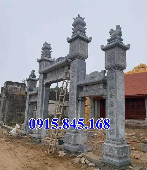 18Cột đá bán lạng sơn/đồng trụ hiên hè nhà thờ 7 watermarked cong tam quan la gi va y nghia 5