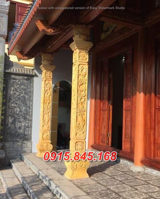 61Cột đá bán tây ninh/đồng trụ hiên hè nhà thờ 9 watermarked cot hien da vang