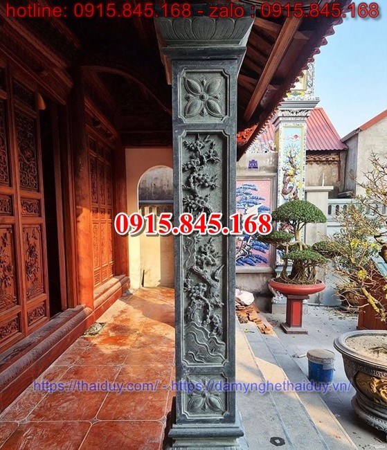 27Cột đá bán vĩnh phúc/đồng trụ hiên hè nhà thờ 7 watermarked mau cot bang da cham khac canh mai tinh