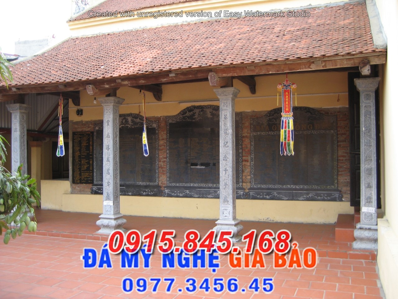 75Cột đá bán bà rịa vũng tàu/đồng trụ hiên hè nhà thờ 11 watermarked mau COT DA dep 2019 1