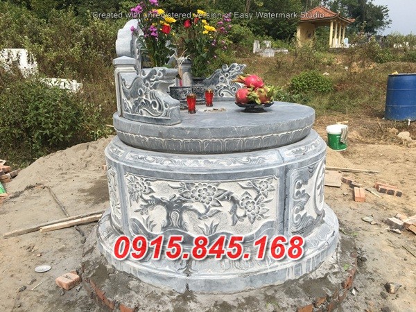 101Mộ tròn đá ninh bình hình lục giác 9 1013Mộ tròn đá ninh bình hình lục giác