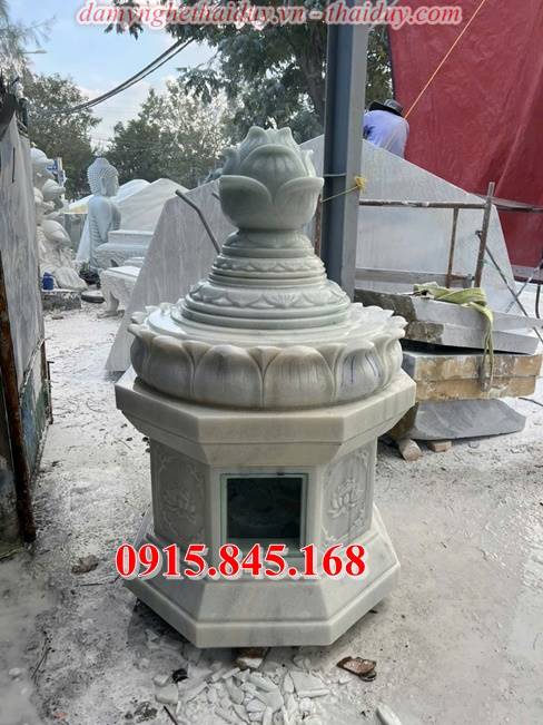 103Mộ đá trắng lục giác đà nẵng hình tròn 8 1032Mộ đá trắng lục giác đà nẵng hình tròn