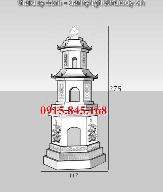 108Mộ đá khối lục giác đắk lắk hình tròn
