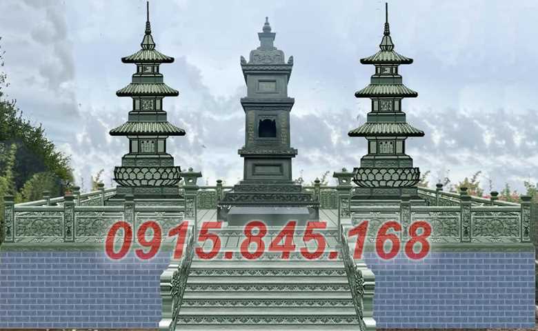 112Mộ tây ninh đá xanh lục giác tròn 9 1123Mộ tây ninh đá xanh lục giác tròn long an