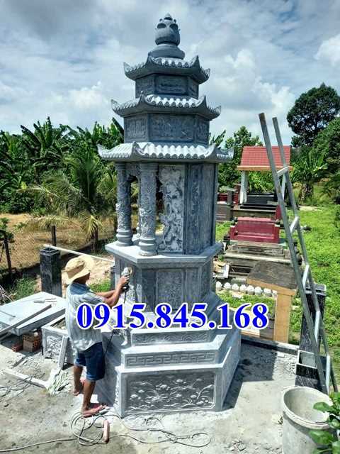 114Mộ vĩnh long đá lục giác hình tròn 7 1141Mộ vĩnh long đá lục giác hình tròn bến tre trà vinh