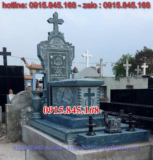 31Mộ công giáo thừa thiên huế xây đá 15 31Mộ công giáo thừa thiên huế xây đá