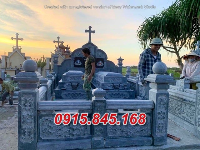 33 Mộ công giáo đá khối điện biên 10 33 Mộ công giáo đá khối điện biên 2029