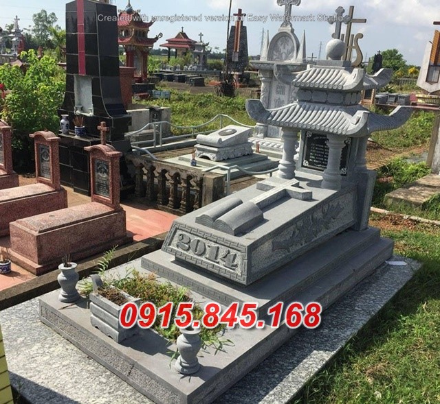 37 Mộ công giáo đá tự nhiên thanh hoá 10 374 Mộ công giáo đá tự nhiên thanh hoá