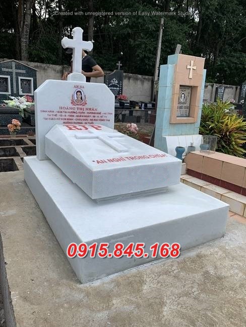 38Lăng mộ công giáo đá trắng nghệ an 10 384Lăng mộ công giáo đá trắng nghệ an