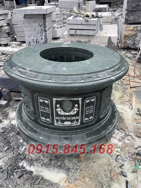 67Xây mộ tròn đá granite lục giác sơn la 8 672Xây mộ tròn đá granite lục giác sơn la