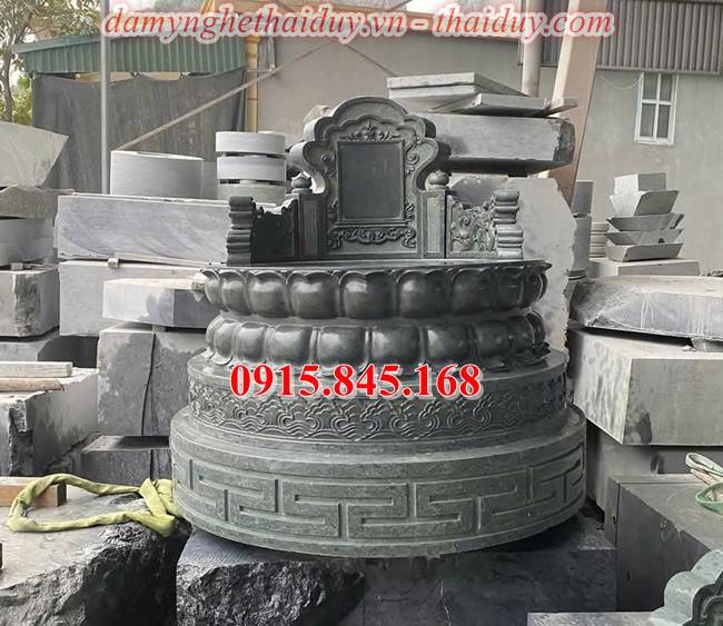 70Mộ đá tròn thanh hoá hình lục giác