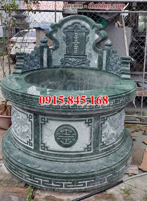 72Mộ hình tròn hà tĩnh đá lục giác