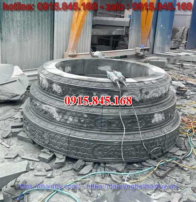 73Mộ tròn cao bằng đá hoa cương lục giác 11 735Mộ tròn cao bằng đá hoa cương lục giác