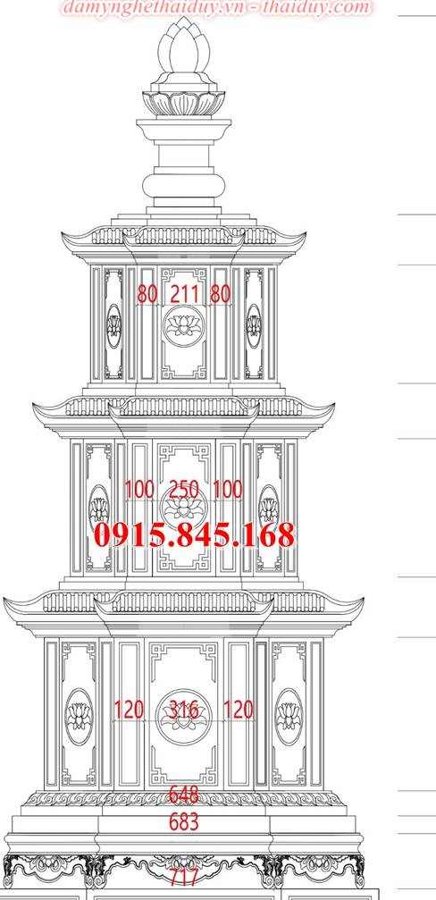 98Mộ tròn đá xanh bắc ninh lục giác