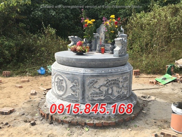 99Mộ lục giác hưng yên đá hình tròn 9 993Mộ lục giác hưng yên đá hình tròn thái bình