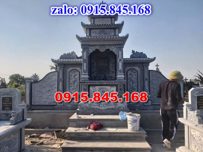 mộ ông bà bố mẹ gia đình dòng họ bằng đá, mộ song thân phu thê vợ chồng đá khối, mộ đôi tròn đơn giản không có mái đao che, mộ tam cấp tháp lục giác đá granite hoa cương, giá bán mộ đá để thờ tro cốt, hung hỏa địa táng, cuốn thư đá lăng mộ nghĩa trang gia đình, cổng tam quan tứ trụ nhà mồ, lan can tường rào đá chạm mỹ nghệ điêu khắc, thiết kế khuôn viên lăng mộ dòng họ gia tộc,