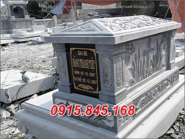 59Mộ công giáo đá cần thơ sóc trăng 9 watermarked Mo cong giao MX 22