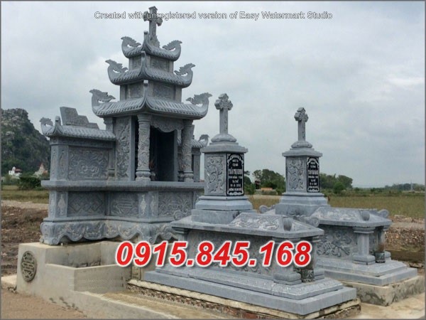 59Mộ công giáo đá cần thơ sóc trăng 8 watermarked Mo cong giao MX 23