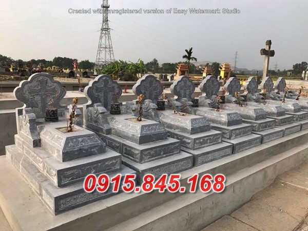 54Mộ công giáo đá bán đắk lắk 17 watermarked Mo cong giao da LM 31