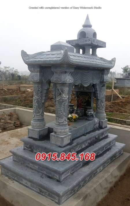 54Mộ công giáo đá bán đắk lắk 10 watermarked Mo cong giao da NB 02 crop