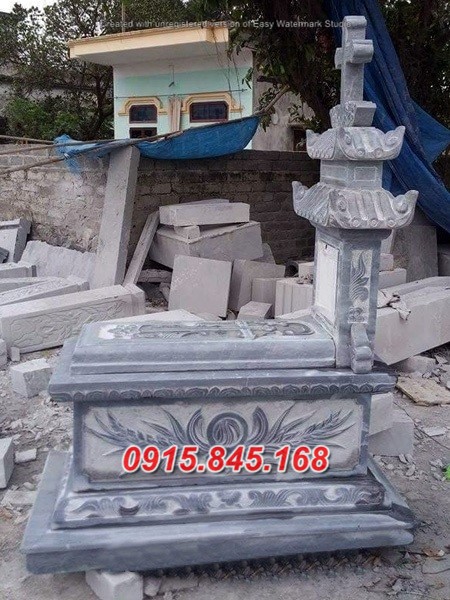 55Mộ công giáo đá hoa cương bình dương 8 watermarked Mo da cong giao