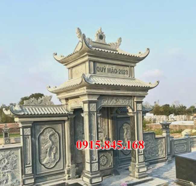 111Lăng-mộ xây lạng sơn gạch đá xanh
