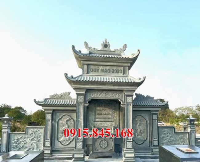 13Lăng-Mộ bắc giang đá tự nhiên xây gạch