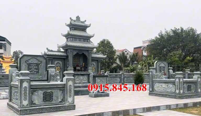 14-Xây lăng mộ hà nội gạch đá cao cấp
