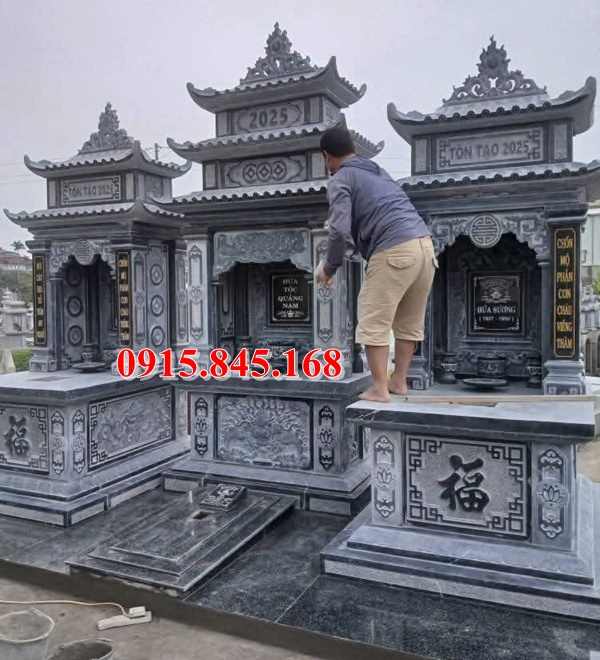 31Mộ đôi ốp xây đá granite hà nội 11 315Mộ đôi ốp xây đá granite hà nội